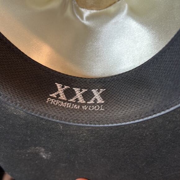 Cavenders Cowboy Collection XXX Premium Wool Black‎ Western HAT main image 6